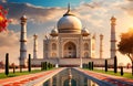 Taj Mahal images India historical buildings, beautiful Taj Mahal royalty free image.